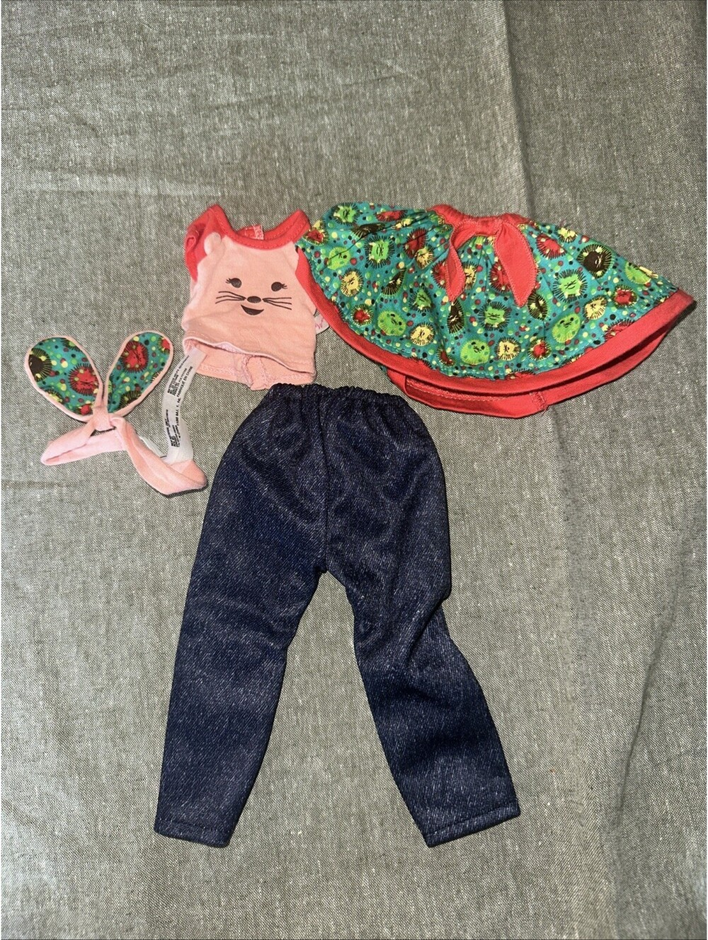 American Girl WELLIEWISHERS Doll Willa First Meet Outfit w Headband for 15” Doll